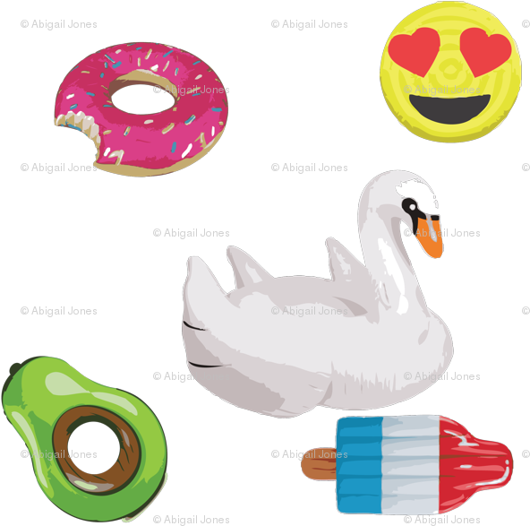 Bigmouth Inc. Giant Ice Pop Pool Float (600x600), Png Download