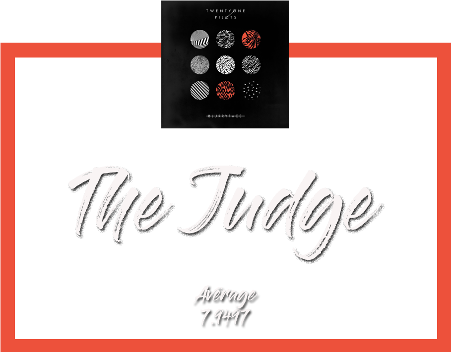 Ttgchn1 - Twenty One Pilots - Blurryface Lp - Black One Size (1000x780), Png Download