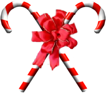 Candycanes - Candy Cane (373x325), Png Download
