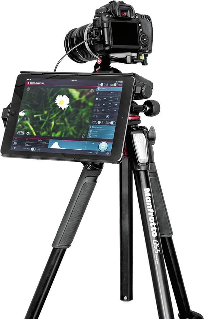 Tripod - Manfrotto Digital Director (656x1025), Png Download