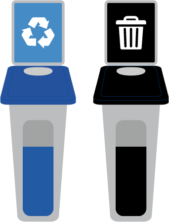 Icon Of Recycling Bins - Busch Systems (342x448), Png Download