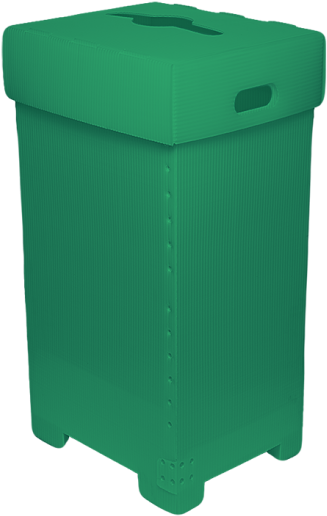 Mdi Recyceling Bin Mdi Recyceling Bin Recycling Bin - Plastic (640x640), Png Download