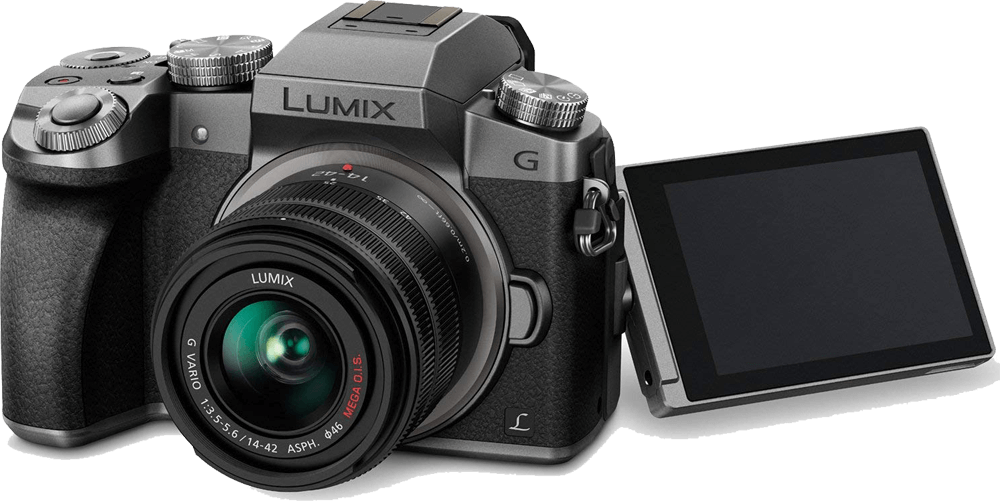Panasonic Lumix G7 Review - Kamera Canon Eos 700d (1000x502), Png Download