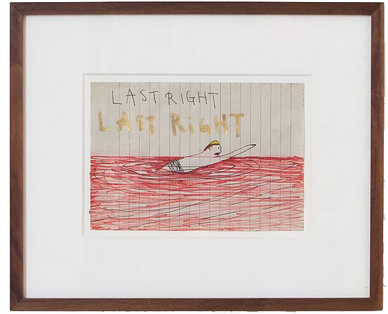 Yoshitomo Nara, Untitled, 1989-1993, Pen On Paper, - Painting (800x533), Png Download