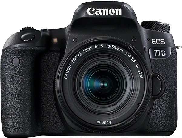Eos 77d 18 55mm (800x800), Png Download