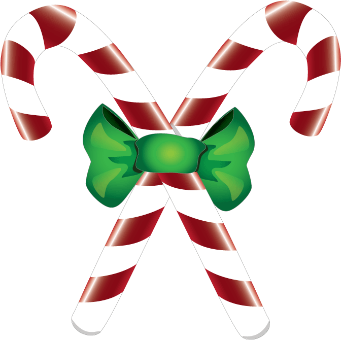 Candy Cane - Walking Stick (720x720), Png Download
