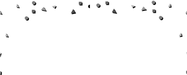 Confetti Clipart Page Border - Monochrome (640x480), Png Download