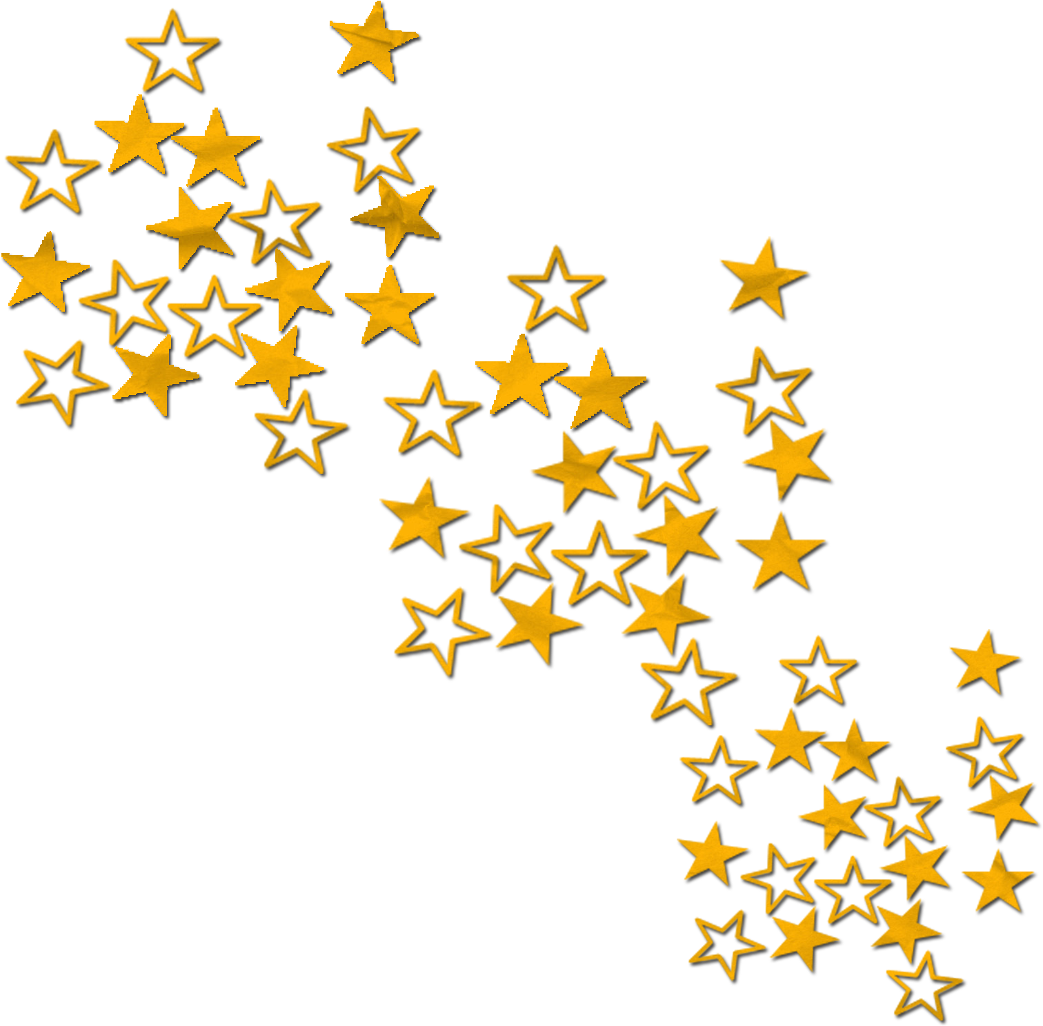 Confetti Clipart Star - Xmas Confetti (1600x1600), Png Download