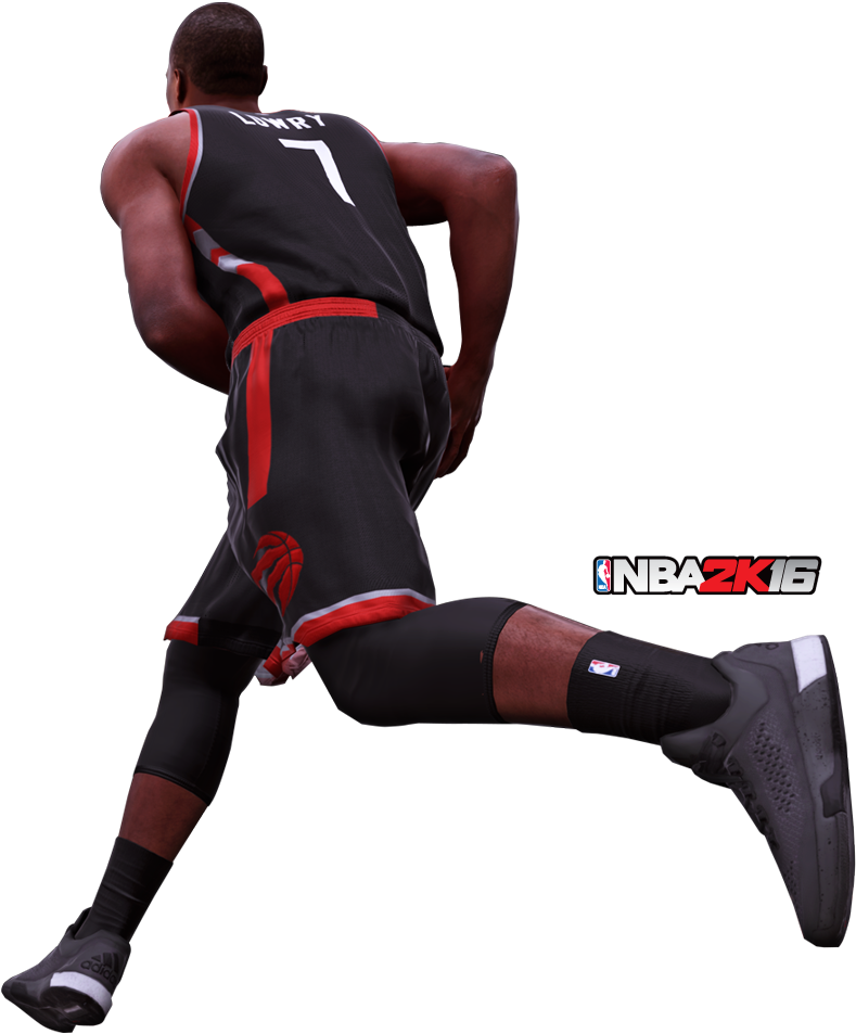 Nba2k16 Raptors (900x1035), Png Download