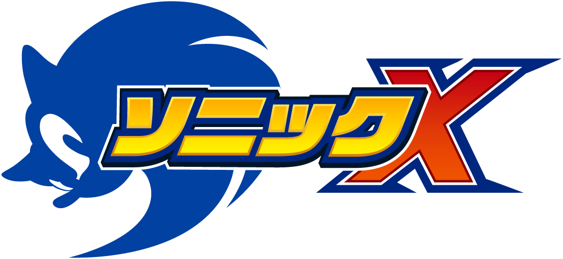 Sonicx Japanese - Sonic X Logo Png (1128x520), Png Download