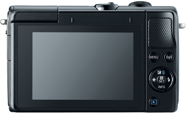 Back - Canon Eos M100 - Digital Camera - Mirrorless (675x450), Png Download