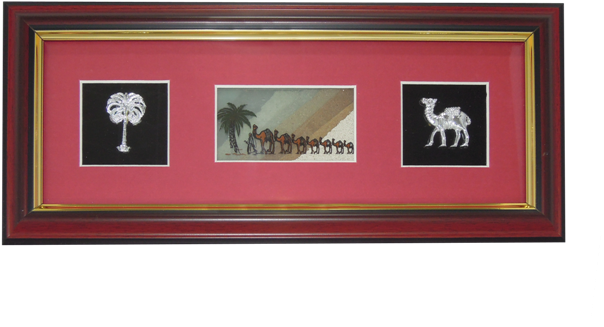 2 House Metal Frame - Picture Frame (640x480), Png Download
