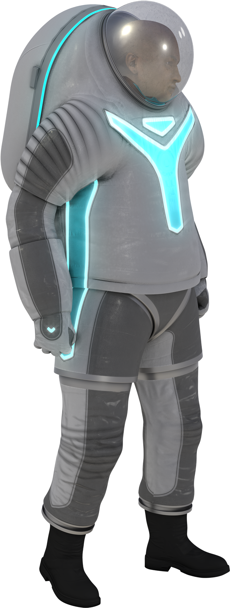 Nasa Unveils Space Suit Fit For Mars - Nasa Space Suits For Mars (834x2048), Png Download