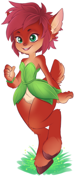 “i'm A Faun You Dork ” - Spyro Elora (359x600), Png Download