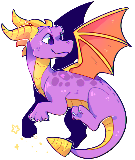 Spyro (549x649), Png Download