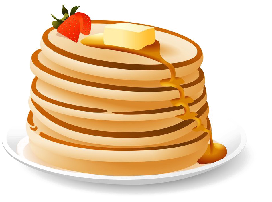 Pancake Png Transparent Image - Pancake Clipart (1028x737), Png Download