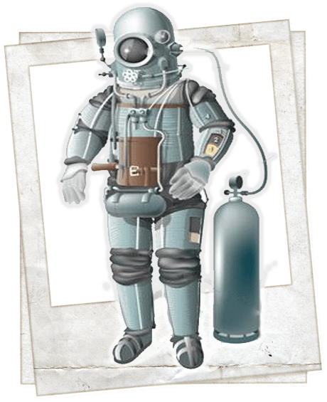 European Inventions - Spain - Space Suit - 19th Century Weather Inventions (552x614), Png Download
