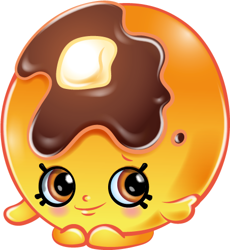 Pancake Jake Art Official - Shopkins Clip Art (576x495), Png Download