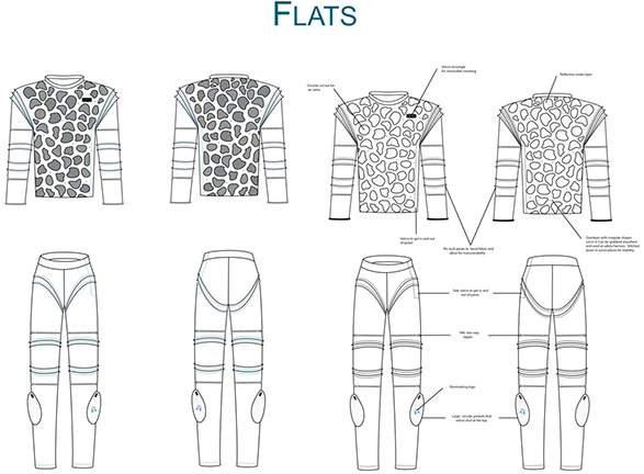 Spacesuit Design For Ilc Dover Potential Client - Sketch (600x490), Png Download
