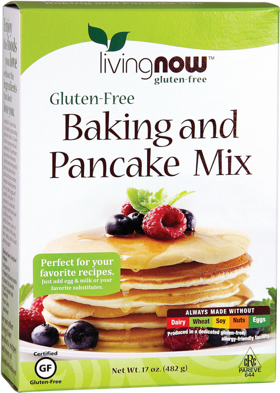Gluten-free Baking And Pancake Mix - Now Foods Gluten Free Baking And Pancake Mix (620x836), Png Download
