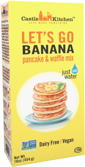 Castle Kitchen Pancake & Waffle Mix (384x600), Png Download