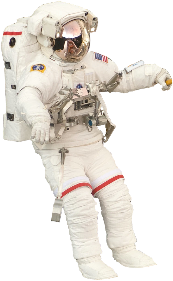 Astronaut Isolated Wear Protective Clothing - Astronaut Png (990x1280), Png Download
