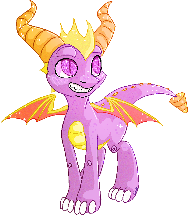 Kawaii Ass Spyro - Spyro (646x722), Png Download
