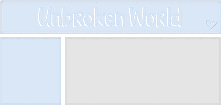 Unbroken World - Paper (960x443), Png Download