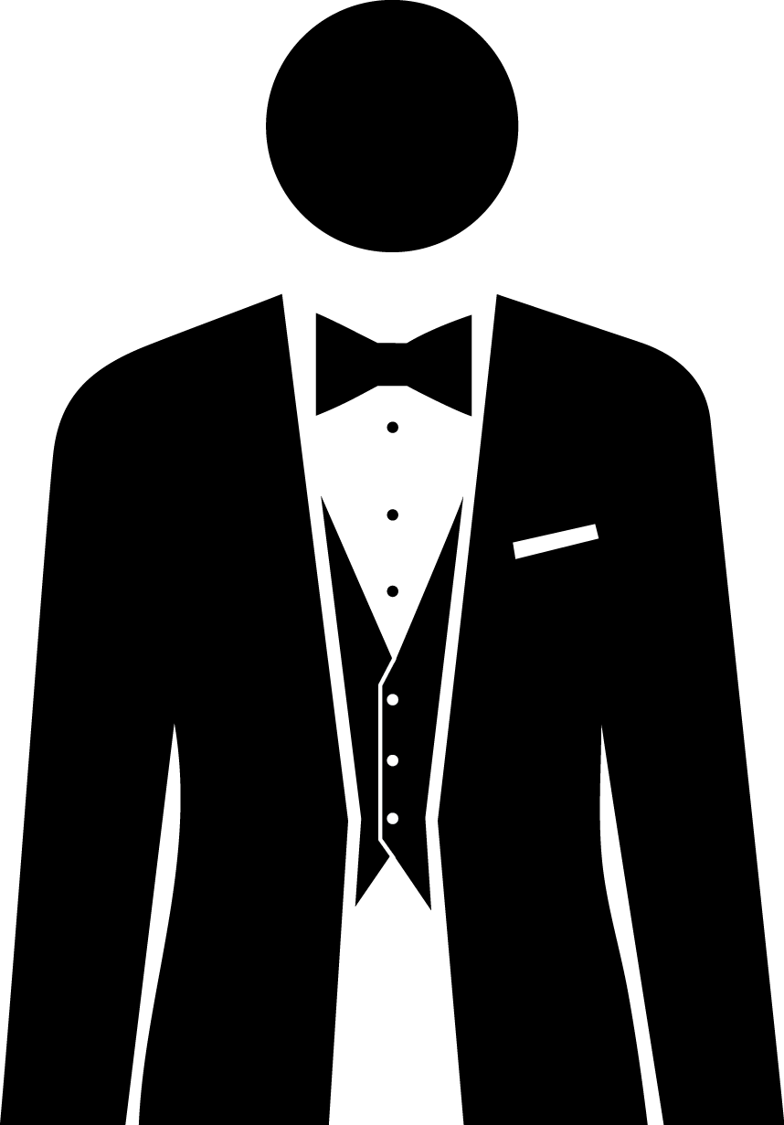 Images Of Black Tie Png - Black Tie Dress Code Png (858x1231), Png Download