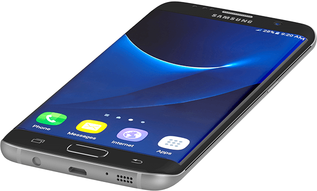Invisibleshield Glass Curve Galaxy S7 & Galaxy S7 - Samsung Galaxy Tab A6 Tablet (635x382), Png Download
