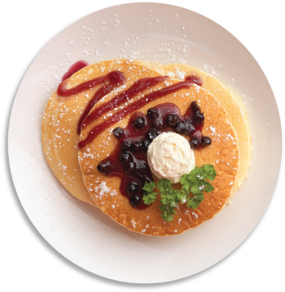 You Get To Enjoy Our Amazing Pancakes At Home Order - Crêpe (453x451), Png Download