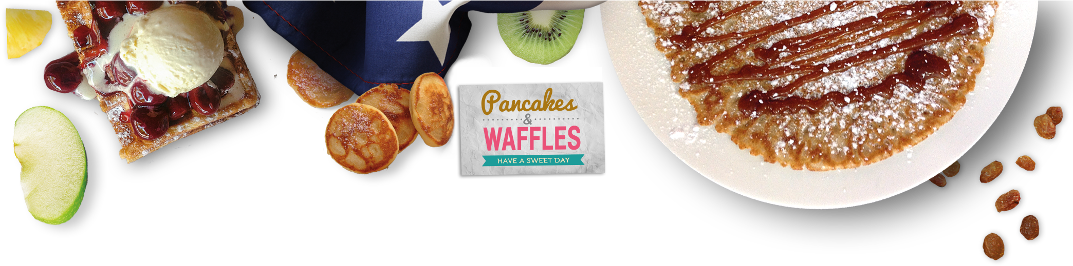 Pancake House (2100x518), Png Download