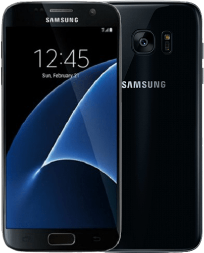 Samsung Galaxy S7 32gb Unlocked Excellent Condition-black - Samsung Galaxy S7 - 32 Gb - Black Onyx - At&t - (500x500), Png Download