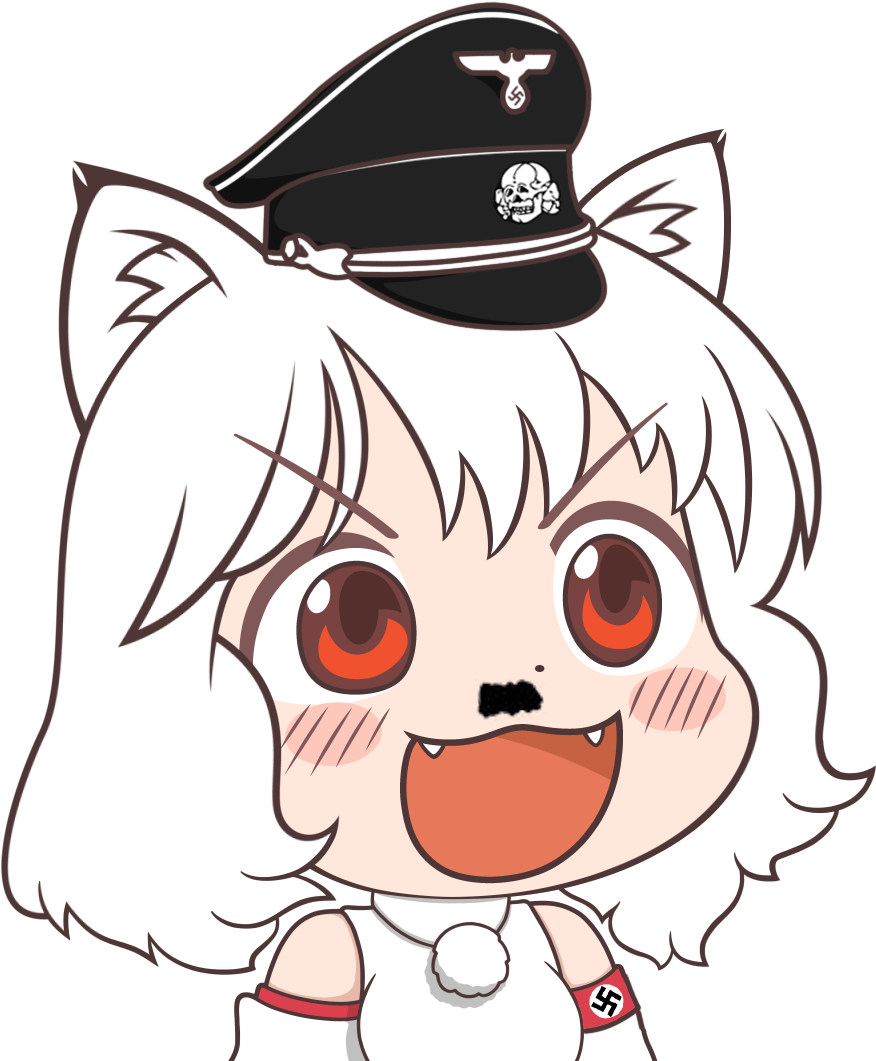 Nazi Awoo With Mustache - Donald Trump 2016: Awooovment Tote (1000x1060), Png Download
