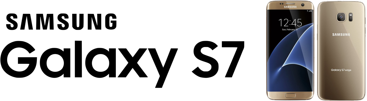 Sell Samsung Galaxy In Nyc And Get Cash Today, No Appointment - Samsung Galaxy S7 Edge - 32 Gb - Gold Platinum - Verizon (1434x348), Png Download