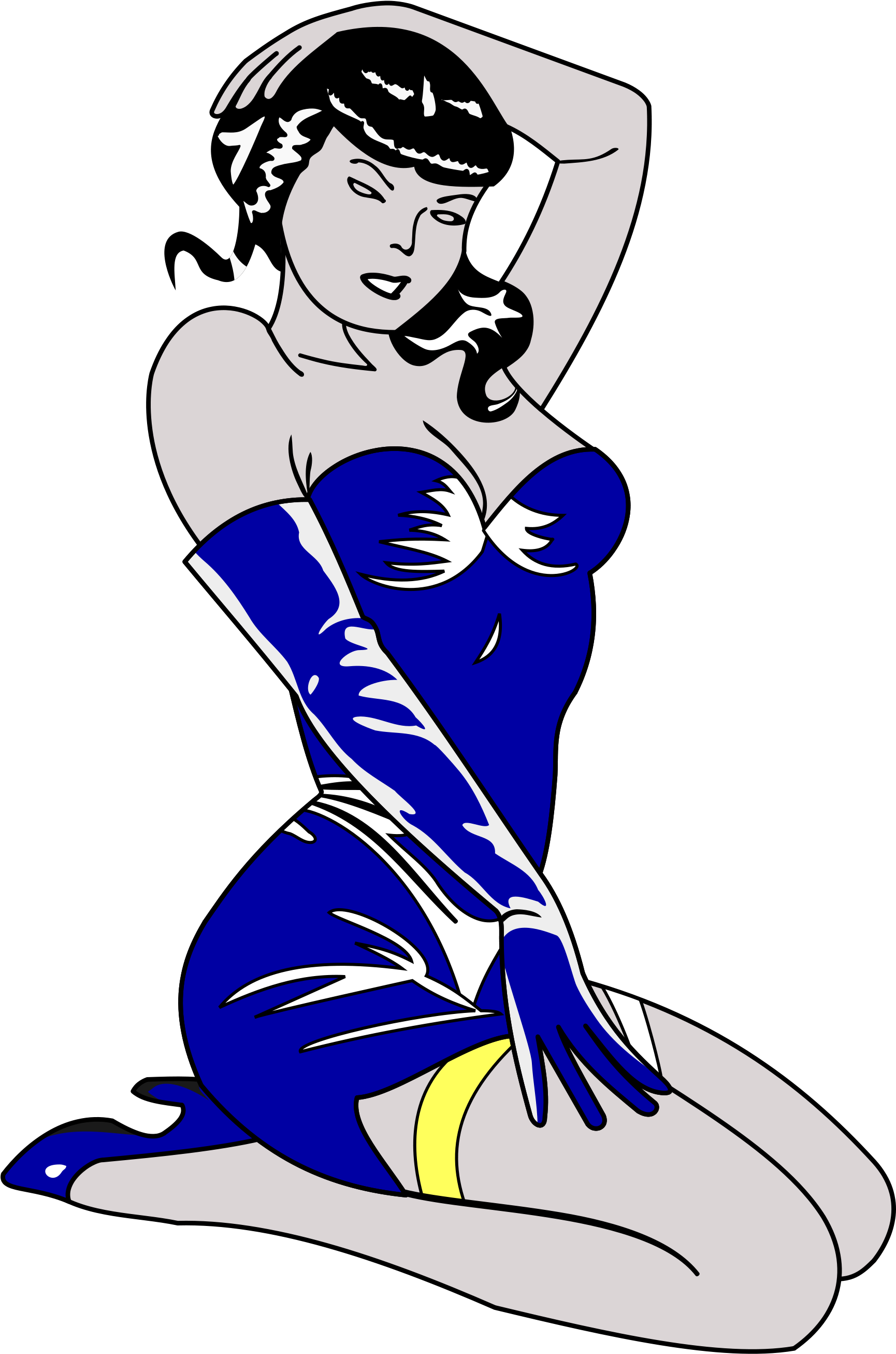 Open - Pin Up (2000x2864), Png Download