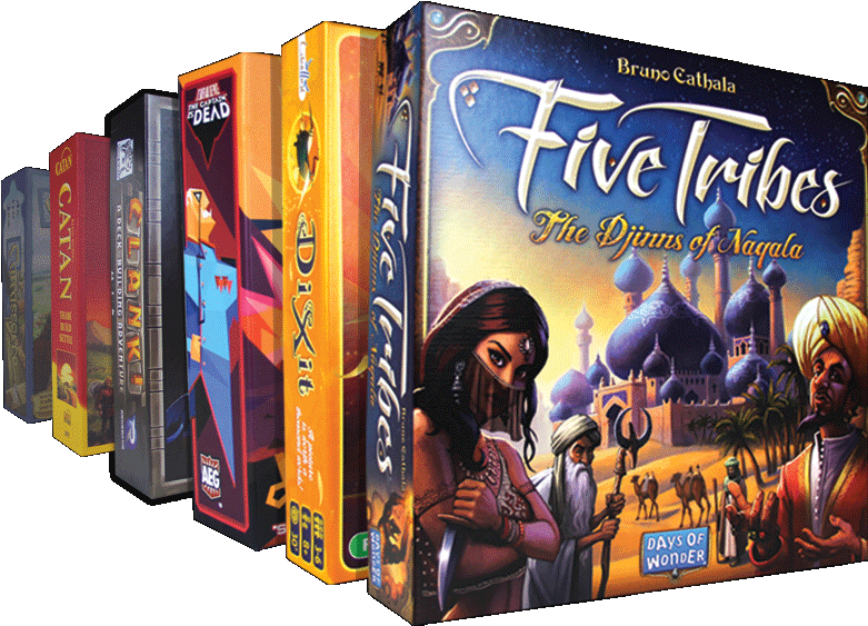 Welcome To Games Quest - Five Tribes: The Djinns Of Naqala (800x800), Png Download