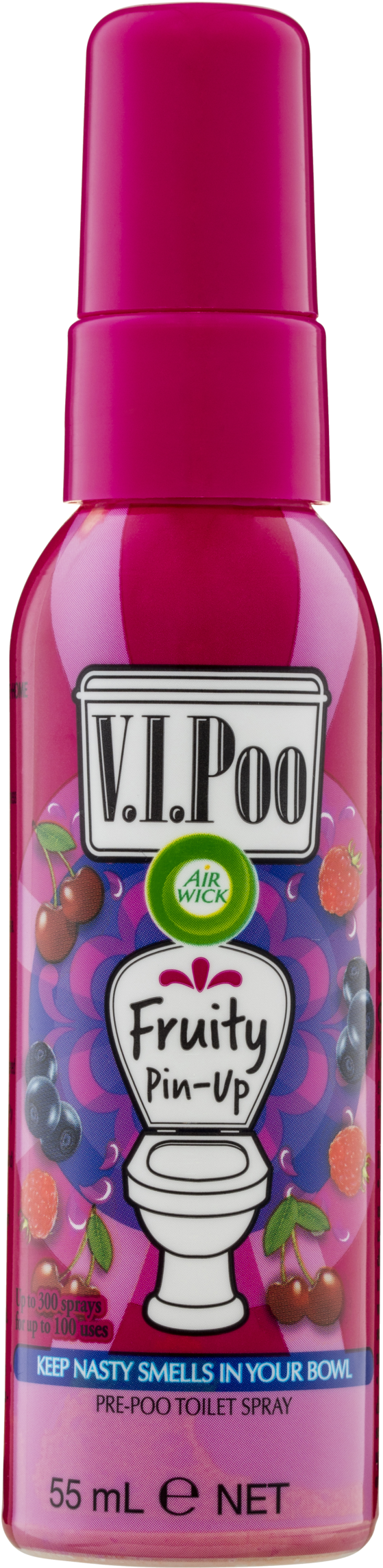 Air Wick Vipoo Toilet Spray Fruity Pin-up - Air Wick V.i Poo Pre-poo Toilet Spray (2400x2400), Png Download