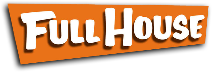 Full House 1987 Tv Series Logo - Full House Logo (683x232), Png Download