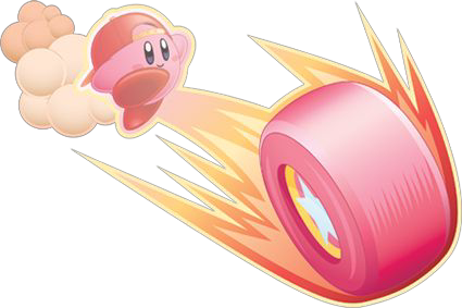 Wheel - Wheel Kirby (425x283), Png Download
