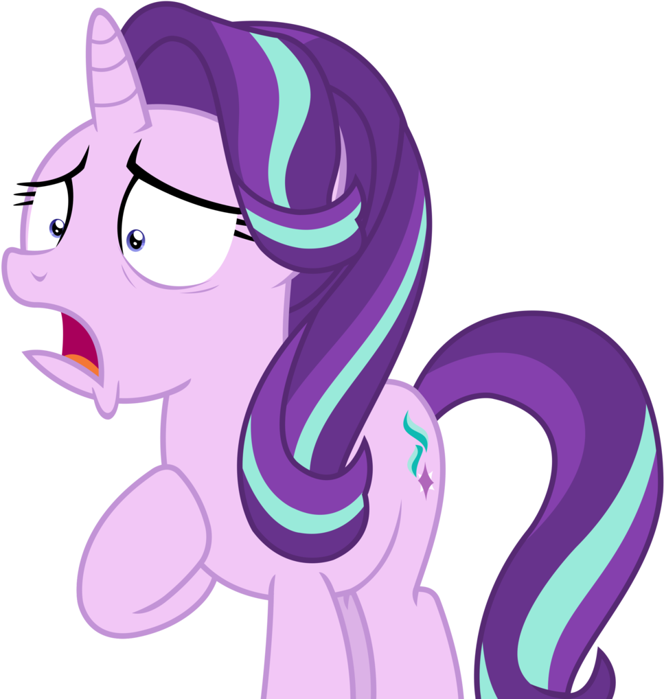 Sketchmcreations, Faic, Heartbreak, Inkscape, No Second - My Little Pony Starlight Glimmer (982x1024), Png Download