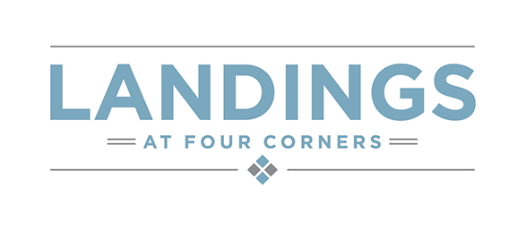 Landings At Four Corners Apartments - 24 X 36 Actual Size Canvas (587x258), Png Download
