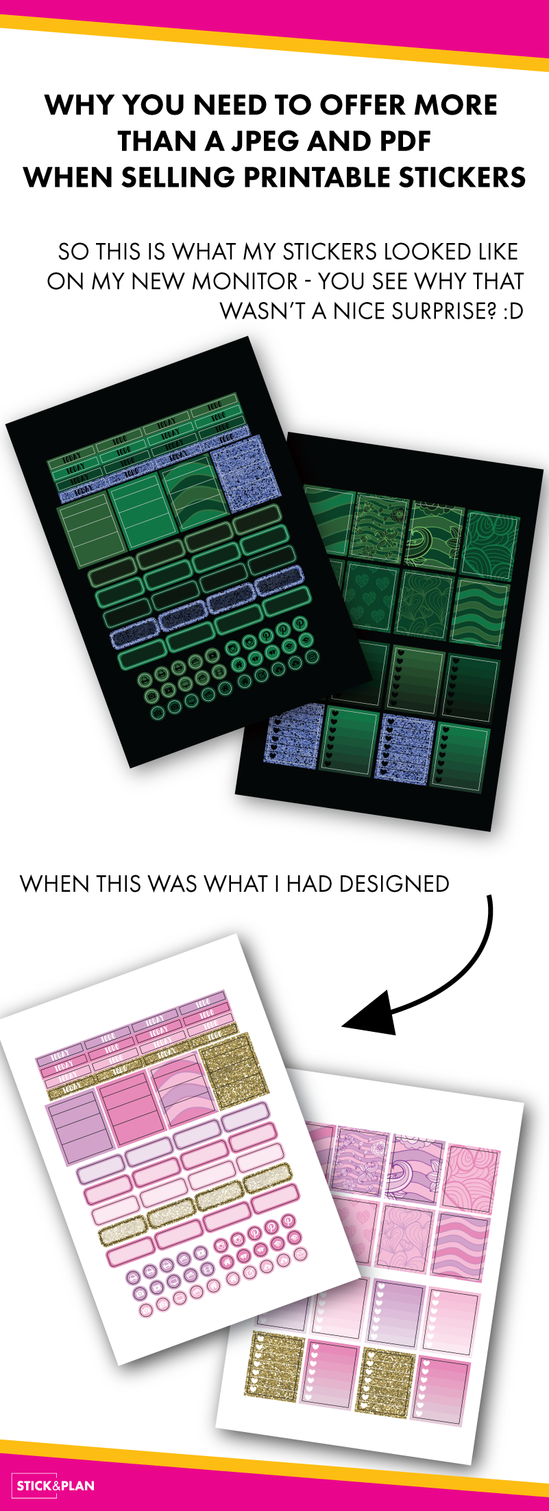Why You Need To Offer Png When You Are Selling Printable - Sketch Pad (801x2201), Png Download