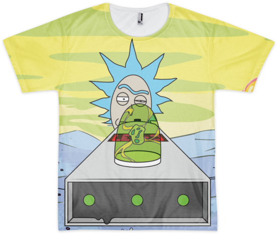 All Over Trigger Finger - Rick And Morty (600x600), Png Download