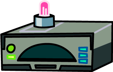 Interdimensional Cable Box - Rick And Morty Interdimensional Cable Box (377x377), Png Download