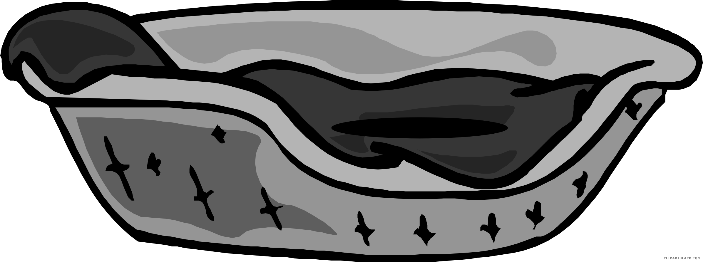 Dog Bed Clipart (2392x892), Png Download