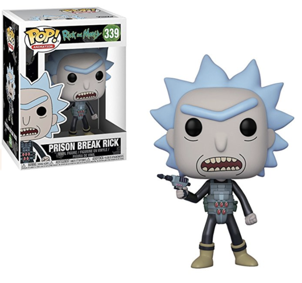 Rick And Morty - Prison Break Rick Pop (599x800), Png Download