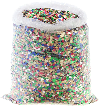 Saco Confeti 10 Kg - Saco De Confete De Carnaval (590x372), Png Download