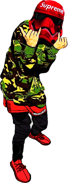 Report Abuse - Hypebeast Star Wars (232x621), Png Download