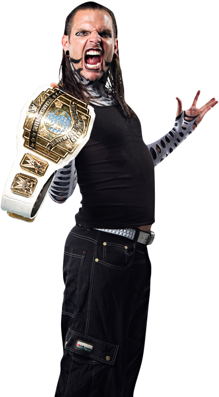 Jeff Hardy Png Pic - Jeff Hardy White Face Paint (449x774), Png Download